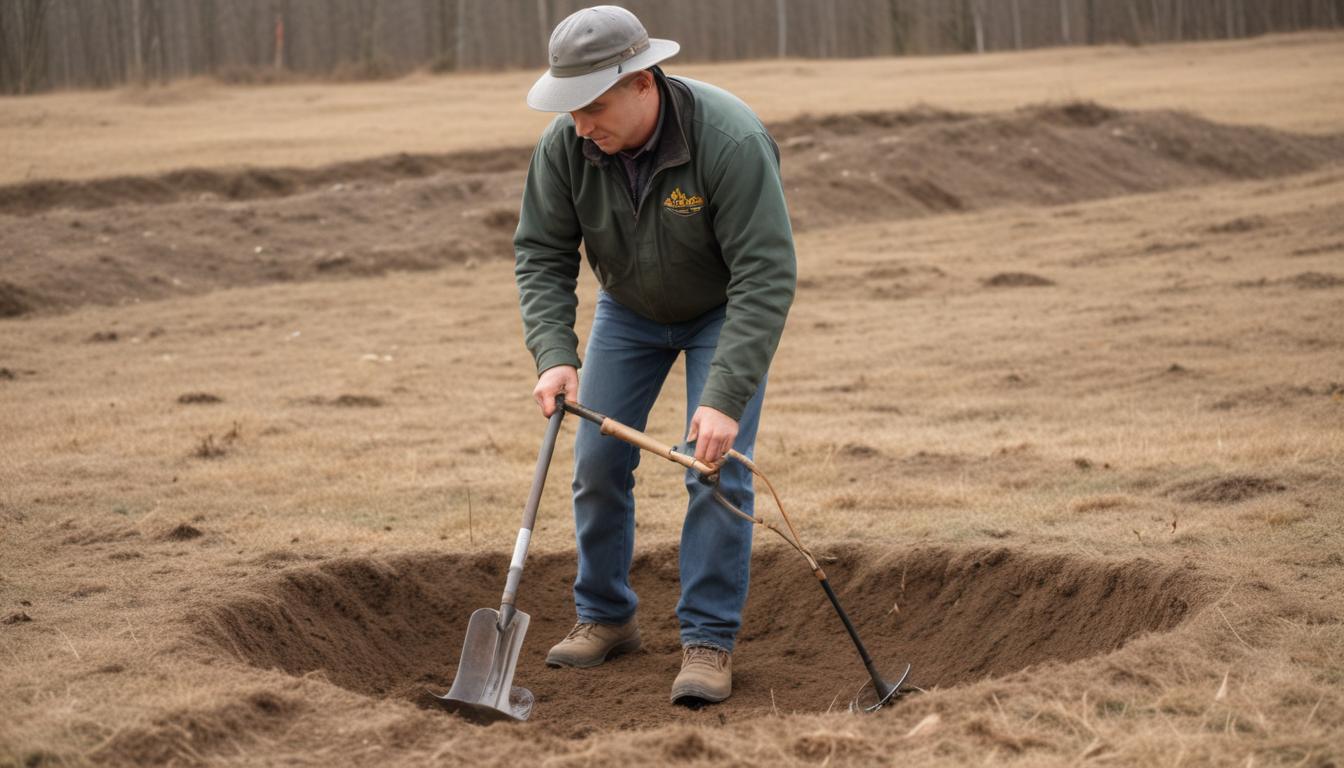 How to dig responsibly while metal detecting