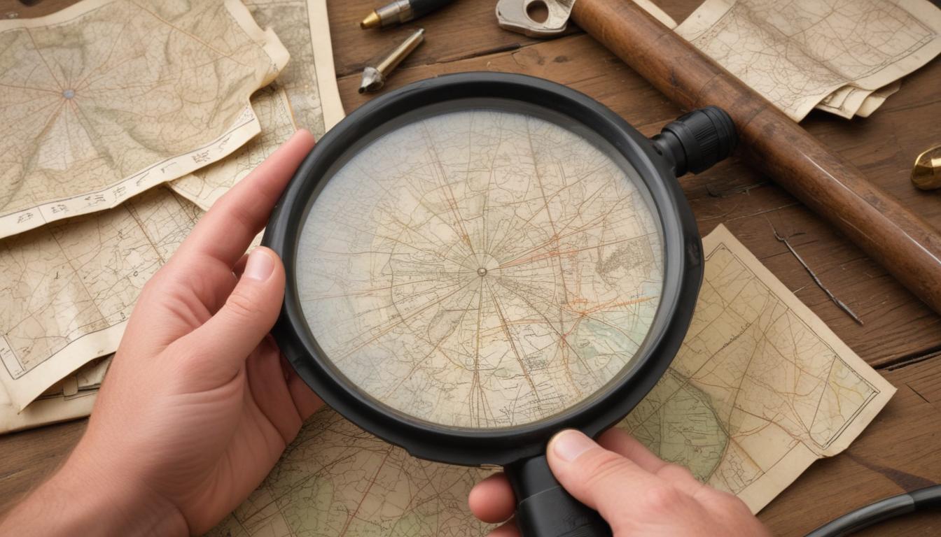 How to keep metal detecting records and map finds