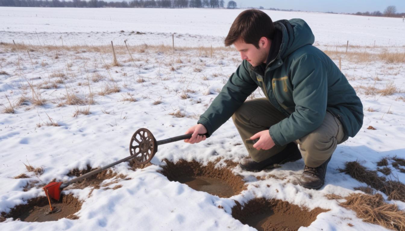 Metal detecting during winter: what's possible
