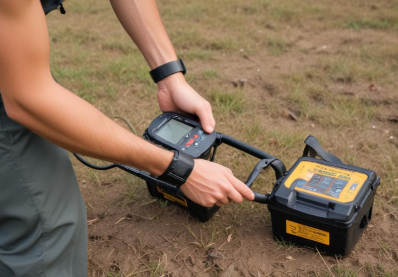 How long do metal detector batteries last?