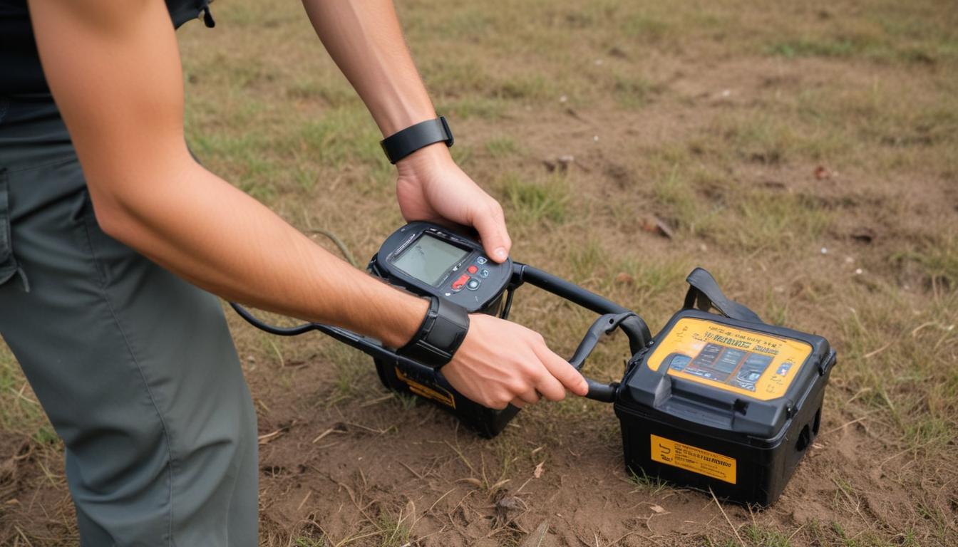How long do metal detector batteries last?