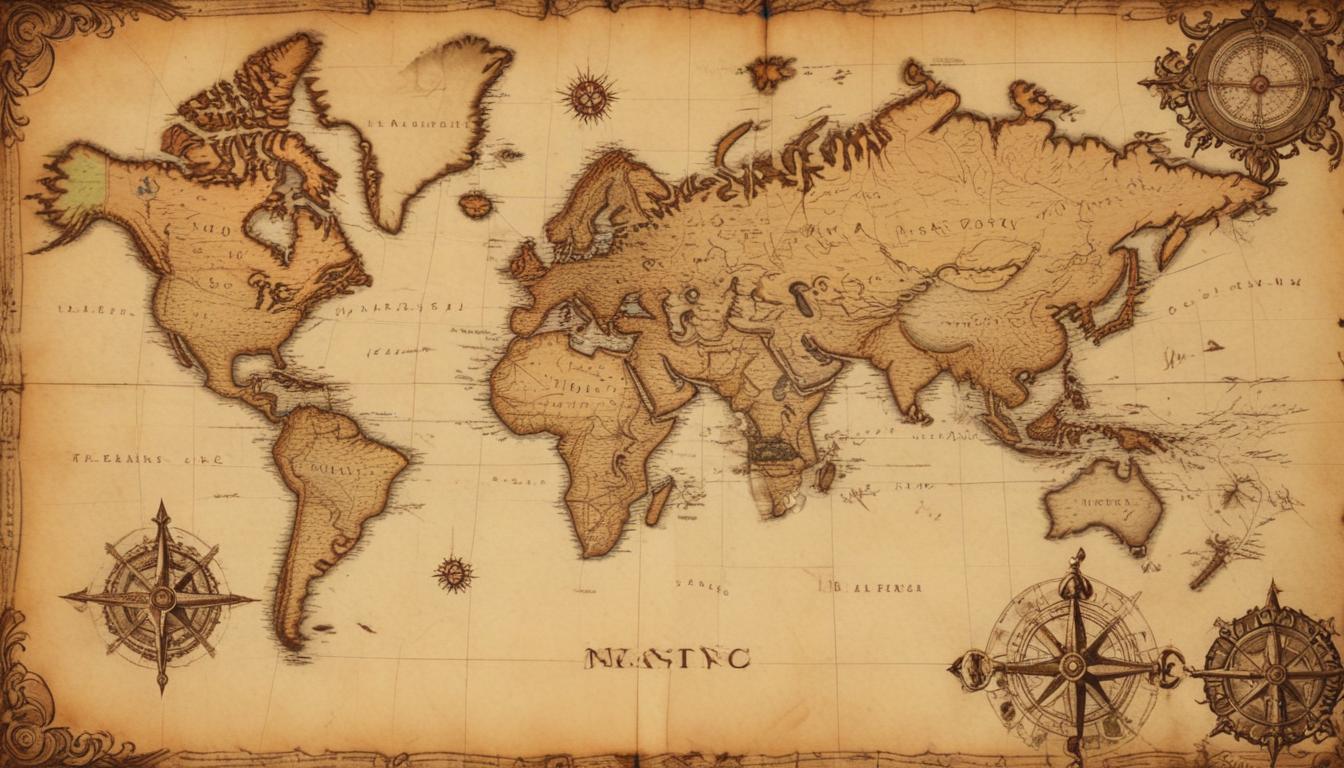 How to research old maps for treasure hunting locations