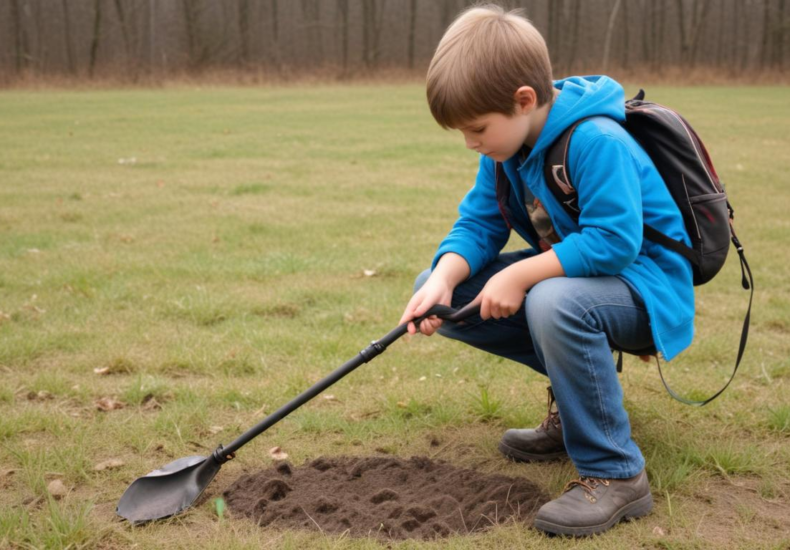 How to teach kids responsible metal detecting habits