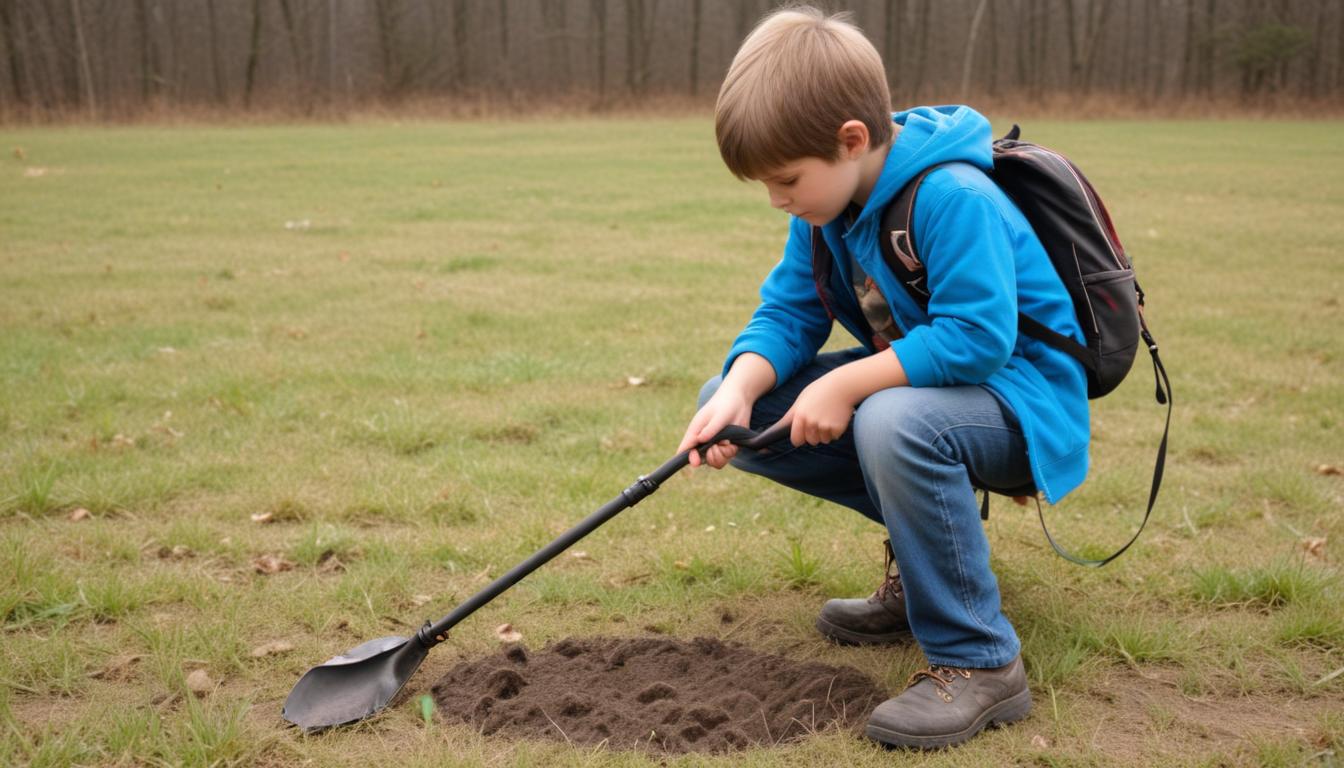 How to teach kids responsible metal detecting habits