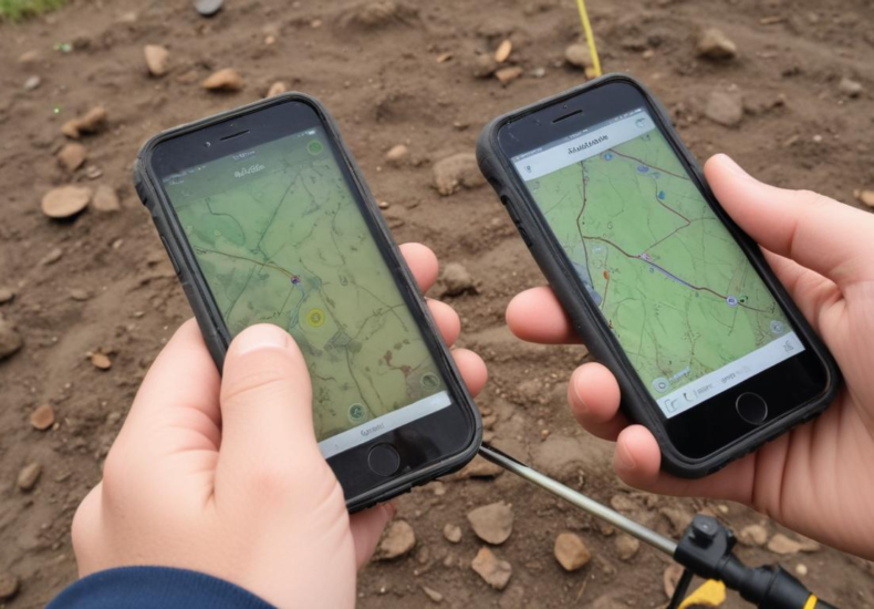 Metal detecting apps that help find great spots
