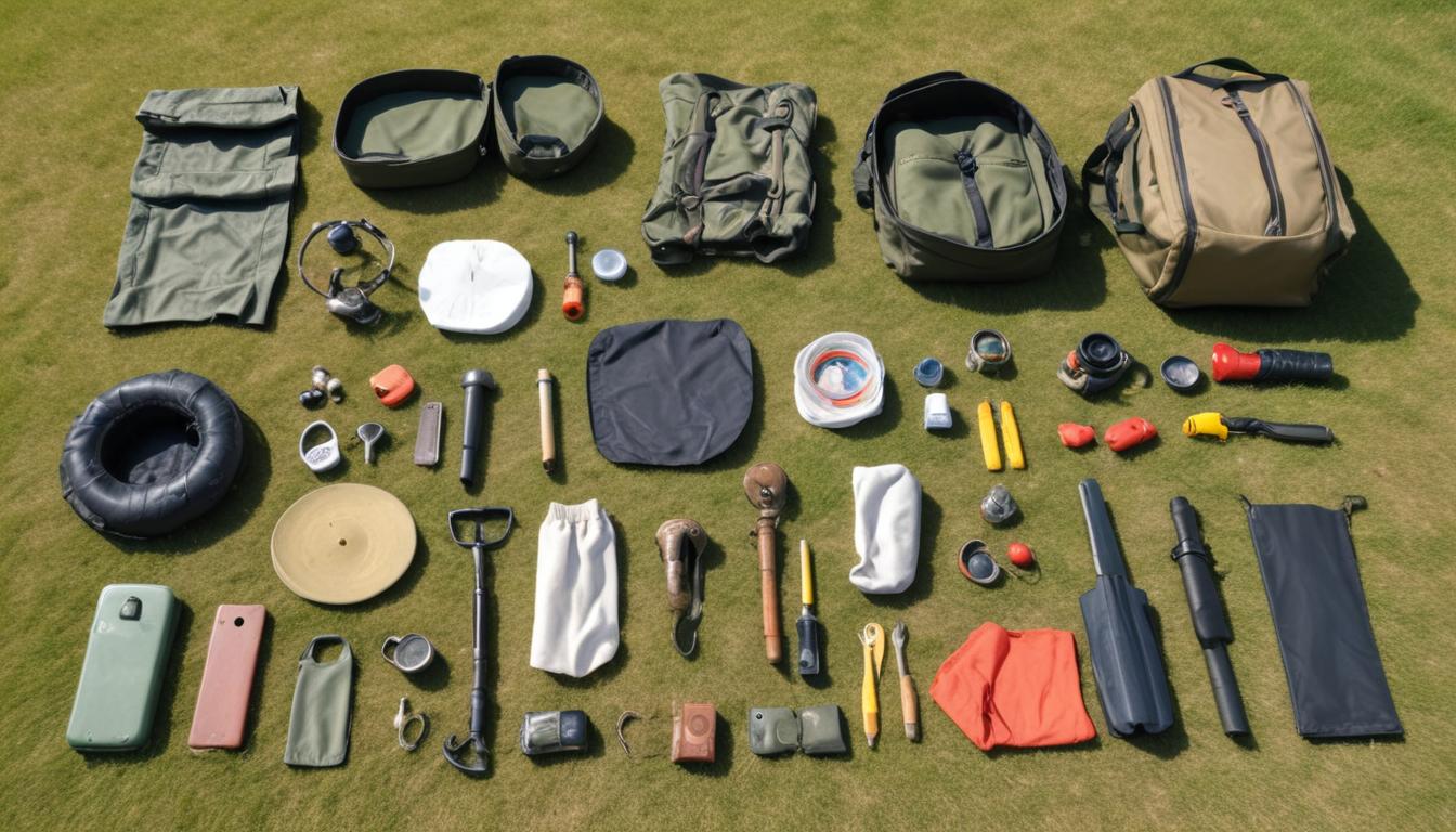 What to pack for a metal detecting vacation